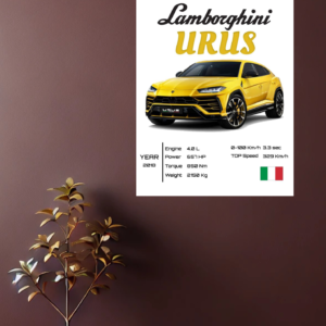 Lamborghini Urus – The Ultimate Super SUV Poster