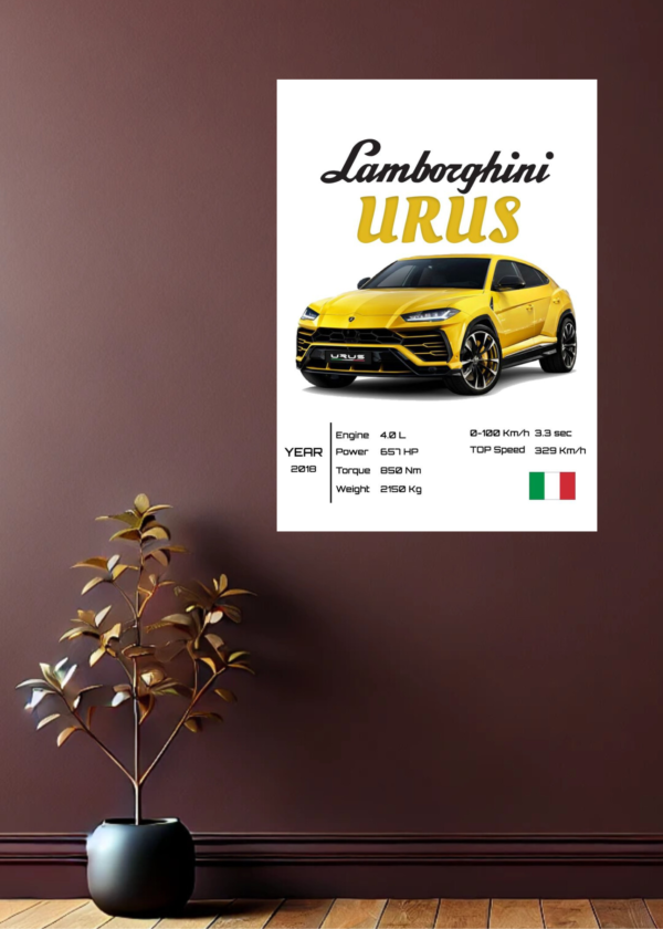 Lamborghini Urus – The Ultimate Super SUV Poster