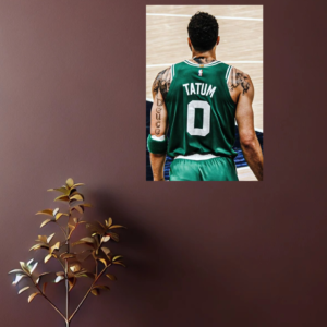 Jayson Tatum Celtics Poster – Basketball Motivation & Inspiration