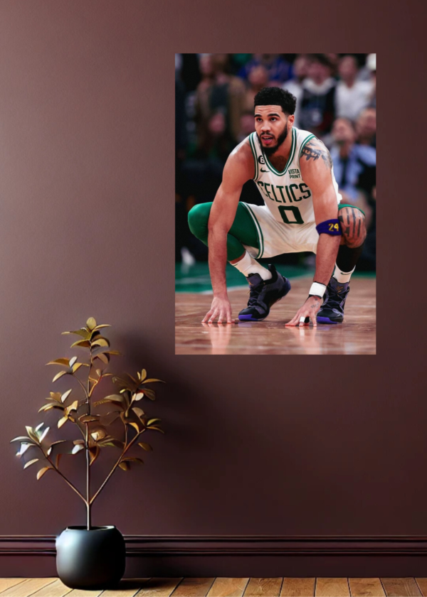 Dynamic Basketball Poster